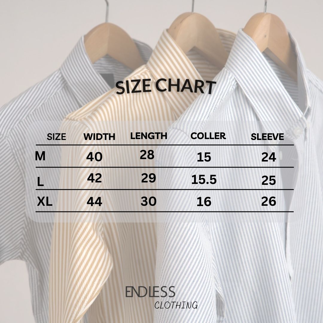 Full Sleeve Shirt - Sky Stripes