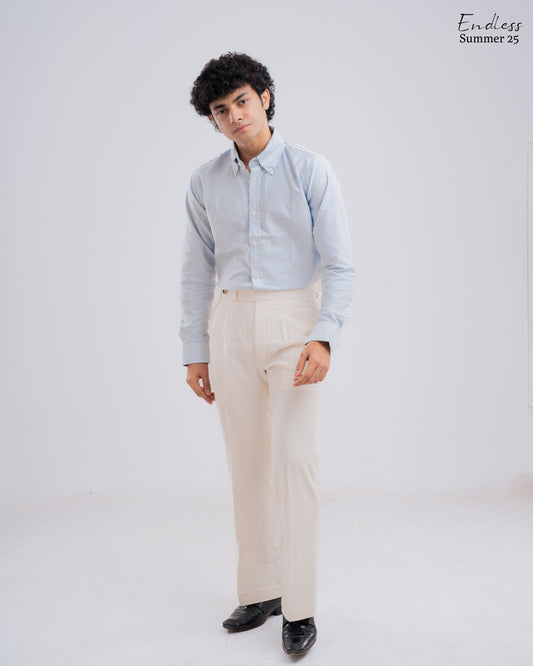 Full Sleeve Shirt - Sky Stripes